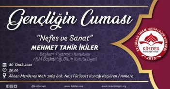 GENÇLİĞİN CUMASI BU HAFTA SANAT TADINDA…