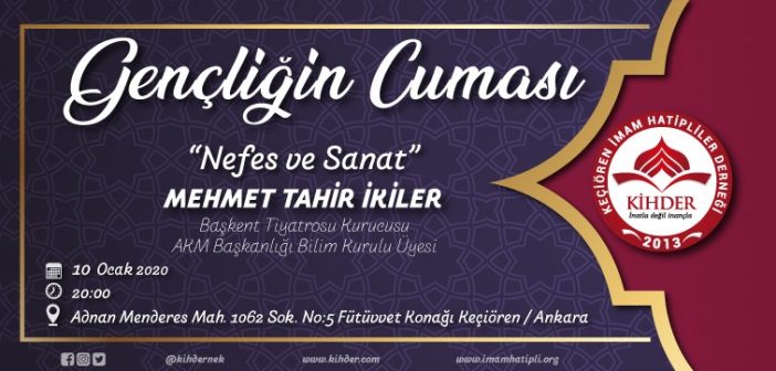 GENÇLİĞİN CUMASI BU HAFTA SANAT TADINDA…